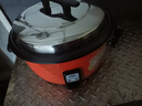 商用大容量電飯鍋4L6L8L10L13L18L23L28L36L酒店食堂老式飯煲家用 【高品質(zhì)】加厚款橙 23L不粘鍋【25-30人】 曬單實(shí)拍圖