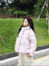 雪中飛冬新款短款連帽女生羽絨服溫柔淑女風(fēng)保暖時(shí)尚休閑 粉色|1234 S /160/84A 曬單實(shí)拍圖