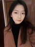加絨毛衣女一體絨套頭半高領(lǐng)針織衫內搭修身顯瘦加厚保暖打底衫冬 黑色 加絨 【半高領(lǐng)一體絨】 L 【建議105~115斤】 曬單實(shí)拍圖