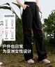 MOLY VIVI軟殼沖鋒運動(dòng)褲女戶(hù)外秋冬防風(fēng)防水徒步登山褲寬松工裝褲魔力薇薇 曬單實(shí)拍圖