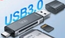 川宇USB-C3.0高速多功能合一手機讀卡器Type-c接口OTG安卓SD單反相機TF記錄儀手機存儲內存卡雙卡同讀 曬單實(shí)拍圖
