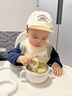 英氏（YEEHOO）兒童餐具禮盒寶寶輔食碗叉勺輔食盒圍兜喂養五件套滿(mǎn)月禮盒高級感 寶寶喂養五件套禮盒 曬單實(shí)拍圖