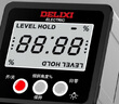 德力西電氣（DELIXI ELECTRIC）數顯傾角儀高精度水平尺角度測量?jì)x多功能角度尺磁吸家用角度儀 曬單實(shí)拍圖