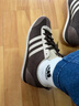 adidas「冰淇淋T頭鞋」VS JOG 2.0復古薄底運動(dòng)鞋阿迪達斯輕運動(dòng) 棕色/土棕褐/巖層深土地棕（推薦女生買(mǎi)小半碼）   40.5 曬單實(shí)拍圖