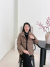 啄木鳥(niǎo)媽媽秋冬加絨棉服外套洋氣棉襖2025新款中老年人女裝冬季羽絨棉衣 咖綠色（上衣） 【冬款，內里加絨】 2XL （推薦113~125斤） 曬單實(shí)拍圖