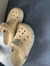 CROCS卡駱馳貝雅卡駱班洞洞鞋|205089 冬日白/彩色-1LI 37/38(230mm) 曬單實(shí)拍圖
