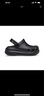 卡駱馳（crocs）經(jīng)典泡芙Clog男女一腳蹬懶人沙灘鞋 CR207521-001 36 曬單實(shí)拍圖