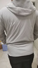 蕉下（beneunder）冰絲防曬衣男女同款外套防紫外線(xiàn)涼感透氣戶(hù)外釣魚(yú)AL597淺咖灰XL 曬單實(shí)拍圖