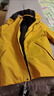 駱駝（CAMEL）騎師沖鋒衣女款2025新款三合一川西旅游穿搭戶(hù)外防風(fēng)登山外套 楓葉黃【三合一可拆卸】 S身高155-160 曬單實(shí)拍圖