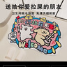 貝初眾浴室地墊軟硅藻泥吸水腳墊衛生間門(mén)口速干防滑腳墊子廁所卡通地毯 卡通小狗的樂(lè )隊 40*60cm 曬單實(shí)拍圖