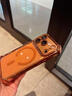 AMLLSYE適用 iphone17pro手機(jī)殼透明氣囊防摔硅膠超薄磁吸充電保護(hù)套全包防摔獨(dú)立按鍵男女高級(jí)感橙色外殼 橙色-磁吸氣囊防摔殼+鋼化膜 iphone17promax 曬單實(shí)拍圖