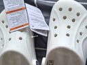crocs卡駱馳貝雅洞洞鞋沙灘鞋|10126 白色-100 37/38(230mm)  曬單實(shí)拍圖