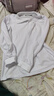 羅蒙兒童白色長袖polo衫男女童T恤打底衫學(xué)生班服校園服飾  白色 160 曬單實(shí)拍圖