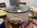 德國多功能電火鍋家用大容量電煮鍋速沸電熱火鍋不粘鍋一體鴛鴦鍋 【鴛鴦鍋】加厚加深7.5L 質(zhì)保三年 粘鍋包退 曬單實(shí)拍圖