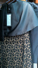 PORTS寶姿女裝 秋冬新品短袖中長(zhǎng)連衣裙LL9D125LLF001 黑色 S (4) 曬單實(shí)拍圖