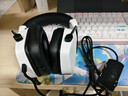 西伯利亞（XIBERIA）K03 金標認證電競頭戴式游戲耳機有線(xiàn)電腦USB一鍵7.1環(huán)繞音效 耳麥降噪無(wú)畏契約吃雞fps聽(tīng)聲辨位 K03熊貓白|金標音質(zhì)|一鍵FPS音效 曬單實(shí)拍圖
