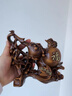 貞嘻中秋節禮品葫蘆擺件喬遷禮物實(shí)用玄關(guān)擺件高級開(kāi)業(yè)禮物辦公室桌面 中式金蟾納福葫蘆擺件【28*14*24cm】 曬單實(shí)拍圖