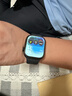 Apple/蘋果 Watch S11 智能手表GPS款46毫米亮黑色鋁金屬表殼黑色運動型表帶M/L MEVH4CH/B 曬單實拍圖
