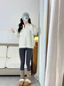 ARTFULMOM英國孕婦打底褲春秋外穿2025新款不勒肚子瑜伽鯊魚(yú)褲托腹褲孕婦裝 巖灰 L 曬單實(shí)拍圖