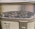 小熊（Bear）煮蛋器 蒸蛋器 小型多功能迷你電蒸鍋單雙層早餐神器雞蛋羹一體機一人用ZDQ-D12R3 曬單實(shí)拍圖