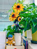 赟婭永生向日葵太陽(yáng)花束拼裝積木節日插花擺件送女朋友生日禮物 浪漫太陽(yáng)花【821顆?！?曬單實(shí)拍圖