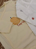 童泰（TONGTAI）嬰兒包屁衣春秋季純棉寶寶連體衣新生兒衣服爬服睡衣黃色73cm 曬單實(shí)拍圖