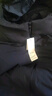 優(yōu)衣庫男裝無(wú)縫羽絨連帽外套/羽絨服保暖休閑夾克470077 69 藏青色 L /175/100A 曬單實(shí)拍圖