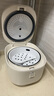 美的（Midea）電飯煲3-4人電飯鍋4L銀鉆內膽12大菜單頂置觸控屏家用智能微壓電飯煲MB-AFB4041RL 曬單實(shí)拍圖