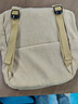 新款書(shū)包燈芯絨大容量百搭雙肩包休閑簡(jiǎn)約ins學(xué)院大學(xué)生 卡其 曬單實(shí)拍圖