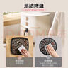 美的（Midea）空氣炸鍋免翻面 易用旋鈕 家用實(shí)用大容量5.3L 多功能全自動(dòng) 蒸烤炸一體 金屬內腔  MF-KZE535J5 曬單實(shí)拍圖