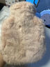 英瑪仕（ENGMARSS）熱水袋注水式暖手寶暖水袋灌水充水學(xué)生暖水寶 粉色 500ML 曬單實(shí)拍圖
