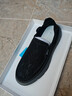 百麗（Belle）男鞋一腳蹬透氣布鞋2025新款商場(chǎng)同款懶人厚底布鞋8RW01BM5 黑色 41 (255mm) 曬單實(shí)拍圖