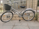 飛鴿（FLYING PIGEON）自行車(chē)成人通勤車(chē)自行車(chē)學(xué)生單車(chē)成人自行車(chē)通勤自行車(chē)城市公路車(chē) 標配銀|單速+雙碟剎+充氣胎+禮包 26寸|身高160-185cm 曬單實(shí)拍圖