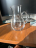 寶汀頓大容量帶刻度紅酒醒酒器水晶玻璃白酒分酒器洋酒老酒勾兌家用酒壺 【手工制作】圓形1000ml帶刻度 曬單實(shí)拍圖