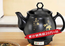 一壺百飲中藥鍋煎藥壺中藥壺養生壺全自動(dòng)藥壺熬藥鍋藥膳煲陶瓷家用熬中藥鍋電子熬藥罐電砂鍋煎藥機煮藥壺 【99%藥材滿(mǎn)足加厚款】 4L 黑陶壺A 曬單實(shí)拍圖