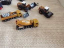 鋼力威 兒童玩具車(chē)合金工程車(chē)套裝3歲男孩吊車(chē)挖土壓路機挖掘機玩具禮物 【收納盒】6件套+鉆頭/抓木頭 曬單實(shí)拍圖
