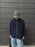 TOMMY HILFIGER【休閑立領(lǐng)】男裝拼色鑲邊口袋通勤商務(wù)行政單夾克外套34470 【4470】藏青色DW5 2XL （推薦：180-200斤） 曬單實(shí)拍圖