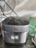 蘇泊爾（SUPOR）有鈦0涂層電飯煲低糖電飯鍋316L不銹鋼球釜不粘家用4L大容量1-8人IH多功能微壓智能SF40HC3974 曬單實(shí)拍圖