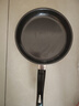 【煎炸神器】家用不粘鍋迷你小煎鍋平底鍋煎蛋煎餅鍋戶(hù)外鍋具 麥飯石 18cm 曬單實(shí)拍圖