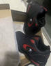 里奇.喬丹   RICKY JORDAN清倉男鞋秋季新款皮面透氣大碼運動(dòng)鞋休閑減震跑步鞋防臭旅游鞋男 黑紅-加絨棉鞋-牛筋底 45 標準碼 曬單實(shí)拍圖
