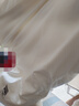 安踏（ANTA）羽絨馬甲 女款冬季燈芯絨立領(lǐng)百搭復古休閑運動(dòng)馬甲162448901 象牙白-2 L (女170) 曬單實(shí)拍圖