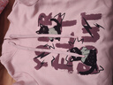 MsShe【原創(chuàng  )刺繡印花】大碼女裝2025秋裝胖mm開(kāi)叉長(cháng)款連帽衛衣女 柔霧粉色25年10月30日到貨 2XL 曬單實(shí)拍圖