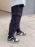 亞瑟士（asics）童裝男女童工裝長(cháng)褲運動(dòng)彈力透氣時(shí)尚2025年春331251083066 曬單實(shí)拍圖