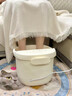 小熊（Bear）泡腳桶足浴盆洗腳盆高深桶電動(dòng)按摩恒溫銀離子加熱全自動(dòng) ZYP-F05Y1 折疊款(10xcm折疊) 曬單實(shí)拍圖