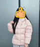 駱駝（CAMEL）戶(hù)外羽絨服600蓬男女新款短款厚外套面包服 曬單實(shí)拍圖
