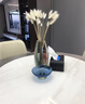 傲石輕奢高端玻璃透明水養花瓶擺件客廳插花北歐現代簡(jiǎn)約電視柜裝飾品 紫灰:兩件套 曬單實(shí)拍圖
