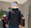 KOLON SPORT/可隆戶(hù)外軟殼夾克 男子防潑水防靜電防風(fēng)石墨烯復合外套 LHJK5WNT03-BK 黑色 L 175/96A 曬單實(shí)拍圖
