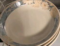 浩雅景德鎮(zhèn)陶瓷盤餐盤湯盤菜盤深盤飯盤可微波時光漫步8英寸2個裝 曬單實拍圖