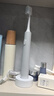米家小米電動(dòng)牙刷T302成人/學(xué)生 4種凈齒模式 150天續航 4支刷頭 銀灰色 【生日禮物】 曬單實(shí)拍圖