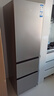 海爾（Haier）310升風(fēng)冷無(wú)霜三開(kāi)門(mén)多門(mén)家用小冰箱小型宿舍租房一級能效節能BCD-310WGHD3E7WV(銀) 曬單實(shí)拍圖